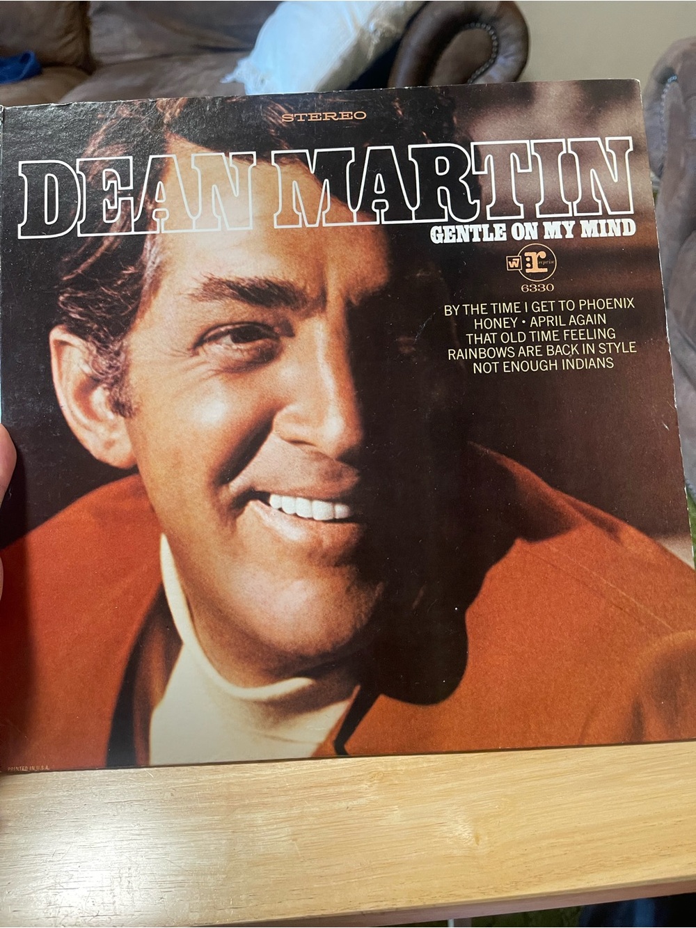Dean Martin - Gentle On My Mind - 1968 LP Record Album - Vinyl Excellent